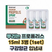 뿌리는 프로폴리스 구강 스프레이 입안 관리 항균 구취제거제 선물 추천 3개 스프레이 항산화 케어 목 피곤할때 체력저하 천연 프로폴리 목이칼칼할때 혀 백태 잇몸 고름주머니