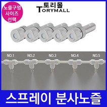 스프레이 분사노즐 미스트노즐 안개노즐 1개 온도강하, 구멍사이즈, 분사노즐 0.3mm 1개