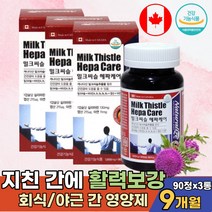 50대 60대 활력 선물 엉겅퀴 추출물 간 영양제 MILKTHISTLE 30대 40대 남자 추천 실리마린 130mg 간 건강 밀크시슬 캐나다 수입 아버지 아빠 남편 간건강 밀크씨슬