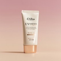 달바 비건 톤업 선크림 50ml 혼합자차 핑크빛 물광 윤광 베이스 파데 프리 데일리 필수템, [1+1] 톤업 50ml(2개)+증정