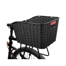 자전거 뒷좌석 바구니 랙 보관함 산악 자전거, 확대된 후면 바구니