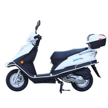 스쿠터 125cc 배달 이륜 오토바이 미니 장거리, 파워 버전 EFI 6리터 흰색