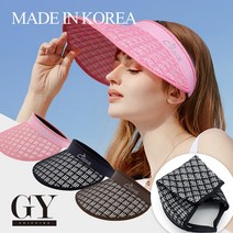 가야무역 여성 여자 여름 쿨 UV자외선차단 모자 돌돌이 접이식 썬캡 CVO MESH 캡