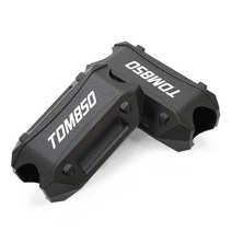 야마하 오토바이 25mm 크래시 바 범퍼 엔진 가드 블록 보호 커버 YZF R3 R6 RD250 RD400 TDM850 TDM900, 17 A black TDM850