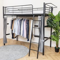 일루일루 코모드i 올인원 행거형 벙커침대 2색상, 기본형(아이보리)