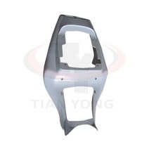 오토바이 테일 박스 도색되지 않은 오토바이 테일 리어 페어링 차체 파이널 섹션 시트 카울링 부품, 09 D1002-09