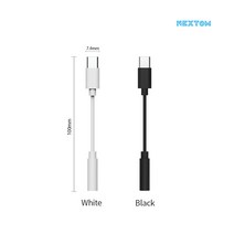 넥스톰 C타입 이어폰 변환 케이블 USB-C to 3.5mm NXT-G01 블랙