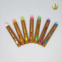 하고로모 나무 분필홀더 7종 세트, 8세트