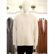애드호크 AD HOC 세이브존03 남성 와플 조직 크루넥 티셔츠 ZH2LT01