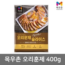 목우촌 오리 훈제 슬라이스 400g, 2개, 2개