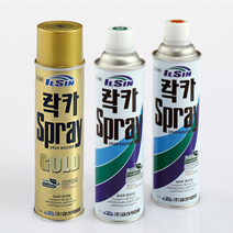 일신 락카 스프레이 420ml 셀프 인테리어 DIY, 무광흑색
