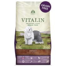 바이탈린 어덜트 라지브리드 덕&포테이토 12Kg GRAIN FREE 프리미엄 애견 강아지 영국 수입 대형견 홀리스틱 사료, 바이탈린 어덜트 라지브리드 덕&포테이토 2Kg