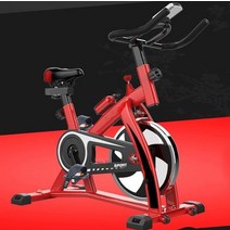 홈쇼핑실내자전거 재활자전거 스피닝바이크 회전하는 집 실내 사이클링 자전거 스포츠 자전거, 빨간색
