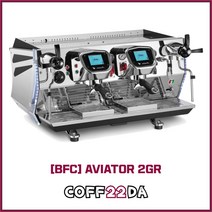 BFC 에비에이터 2그룹 TCI 에스프레소머신 반자동 커피머신 비에프씨 11L 0.8LX2