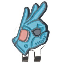 골프공스탬프 골프공도장 DIY 디자인골프공신제품 골프 공 마크 + 모자 클립 마그네틱 합금 마커 액세서리, 17 Q