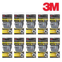 3M 컴포트그립 오리지널 겨울용 기모 방한작업장갑 10개, 그레이 L