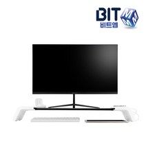 MB2427 USB 무선충전 모니터받침대, MB2427(블랙), 1개