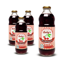 베티스 타트체리 주스 원액, 1000ml, 4개