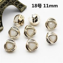 진주장식가디건 남성 여성 의류 와이셔츠 단추가디건 스웨터 실크블라우스 숏 버튼 2986637097, 18 번 15 톨 바느질감