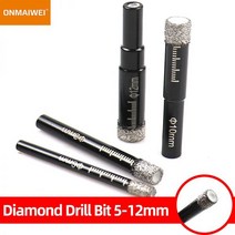 마블 컷팅기 대리석 절단 기계 판넬 절단기 라운드 핸들 드라이 브레이징 구멍 톱 커터 개 화강암 세라믹 유리 타일 돌 열기, 5pcs 10mm