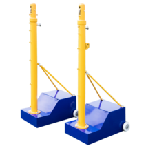 배구네트 배구대 족구 배드민턴 학교 이동식 지주대, 배드민턴 지지대 네트포함