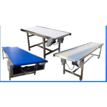 스테인레스 컨베이어 미니 컨베이어 화이트 콘배어, 1미터-200mm