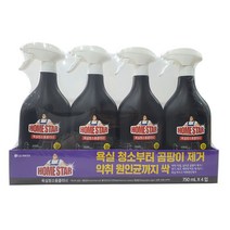 홈스타 욕실용클리너 750ML X 4PK 욕실청소용