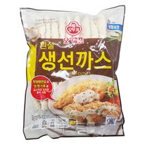 오쉐프흰살생선까스 1.2KG오뚜기, 단품, 1.2kg