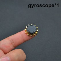 자이로스코프 손목운동기구 스핀볼 파워볼 미니 메탈 기어 피젯 스피너 스트레스 릴리프, 검은 색