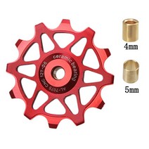 자전거 변속기 도로 자전거 세라믹 풀리 뒷 변속기 12T 14T 16T 가이드 MTB 베어링 자키 휠 시마노 Sram G, 02 Red_02 14T
