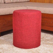 원형체어 인테리어 병원 스툴 간이 의자 노래방, 9. 레드35/45cm, 1개