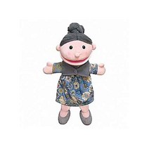 스쿨샘 고급 구연동화 가족 역할극놀이 할머니 손인형