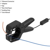 3D프린터 부품 3d 프린터 75 mm 용접기 필라멘트 커넥터 겸용 plaabstpu, [01] US Plug, [01] package, 1.US Plug - package