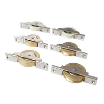 창호용 호차 신주호차 오메가 로라 미닫이 문 바퀴 목문 샤시 롤라 샷시 레일, 미소호차 평 신주30mm