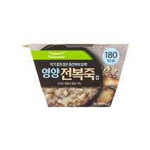 풀무원 식사대용 영양 전복죽_컵 1인 (260g) 아침 야식 환자식 부모님식사 혼밥 간단요리 다이어트, 8개