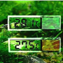 다기능 LCD 3D 디지털 전자 온도 측정 물고기 탱크 측정기 수족관 온도계 선박, 은_One Size CHINA