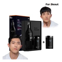 [포뷰트] 남자 헤어왁스 스피어 왁스세트 (본품+리필)+리필실린더, 종류:프리즈 / 리필:프리즈