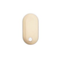 손에쏙 충전식 손난로 보조배터리 초코넛 손난로 쾌속 양면발열 5200mAh, 아몬드초코