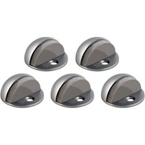 디자인 하우스 181883 돔 도어 스톱 5팩 새틴 니켈, Satin Nickel