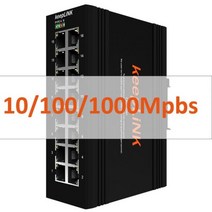 네트워크 스위치 산업용 16포트 기가비트 1001000mpbs 관리되지 않는 ip40