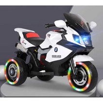 유아 전동차 2인승 푸쉬카 바이크 전동 붕붕카 자동차, 더블 시트+블루투스+원격제어+고급휠 (화이트)