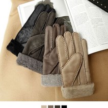 양가죽 무스탕 남자장갑 3color