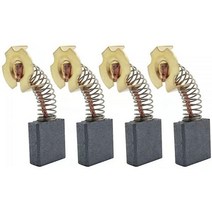 Qissiq 614367-00 카본 브러시 DeWALT D24000/DW713/DW715/DW716용 (4팩)