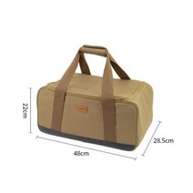 이동식 칸막이 야외 캠핑 보관 가방 대용량 도구 잡화 보관함 피크닉 식기, Storage Bag
