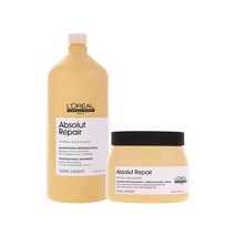 로레알 앱솔루트 리페어 샴푸 1500ml+마스크 500ml, 1개
