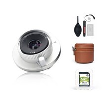 AstrHori 풀 프레임 수동 카메라 렌즈 라이카 M6 M8 M9 M10 M11 MP M240 용 광각 및 과초점 팬케이크 24mm F6.3, 1.SILVER