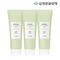 [김정문알로에] 큐어 알로에 사포나리아 클렌져 1975 3개, 없음