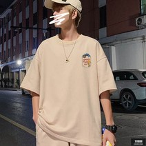 가바바 남성 반팔 트레이닝복 세트 유니크함의 정점을 찍은 데일리 여름 트레이닝복 세트 G62600