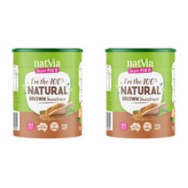 나트비아 내추럴 브라운 스위트너 250g 2팩 Natvia, 2개