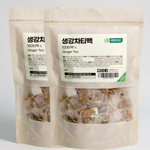 자연지인 생강차 티백, 100g, 100개입, 2개